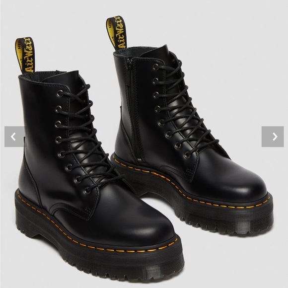 Dr martens JADON SMOOTH LEATHER PLATFORM BOOTS
